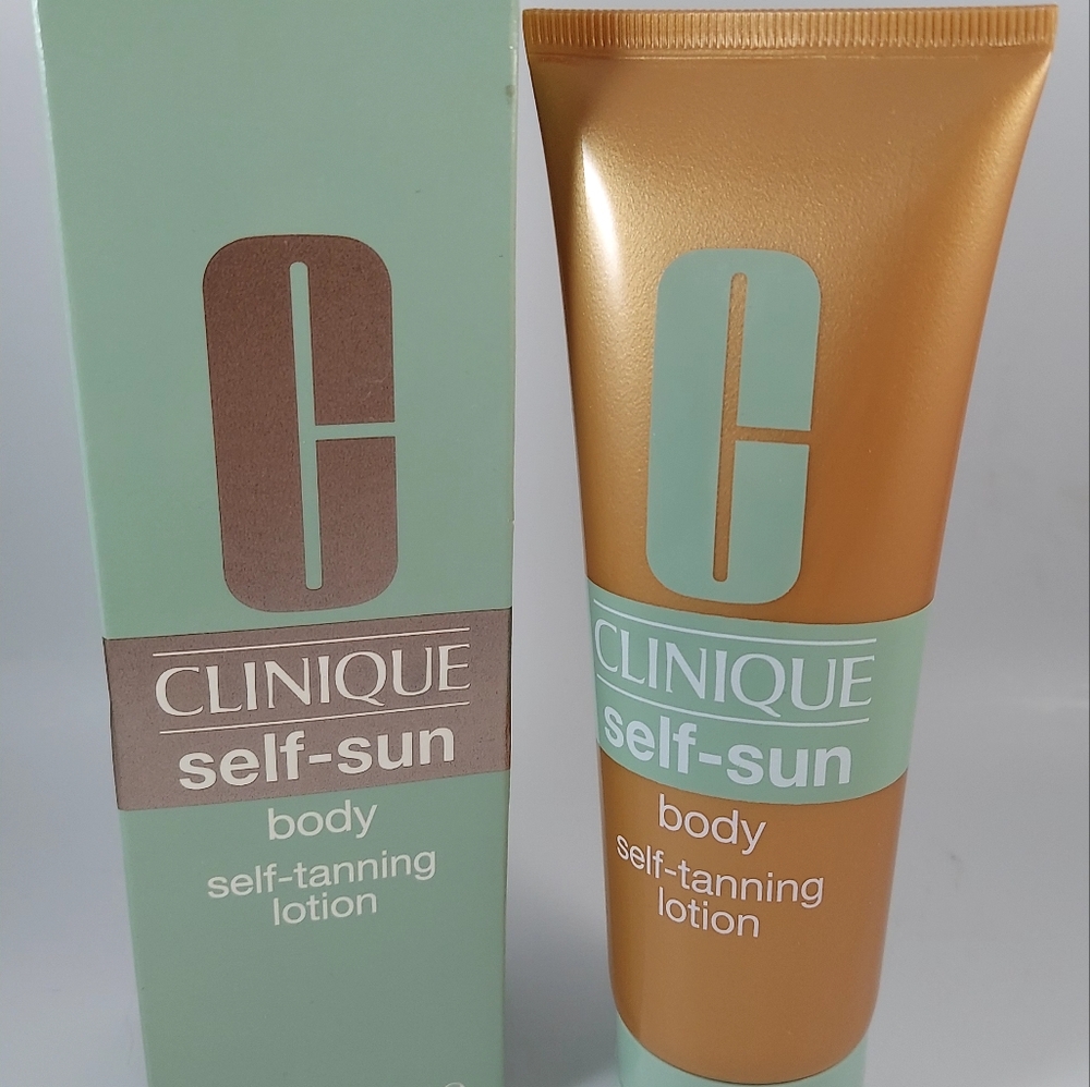 Clinique Self-Sun Body Self-Tanning Lotion 4.2 Fl oz Approx 99% Full Box Wear